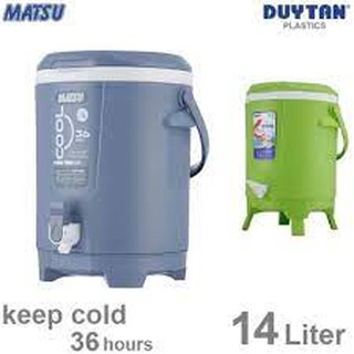thùng giữ nhiệt đựng nước đá MATSU ICOOL công nghệ PU giữ lạnh 10lít-14lit
