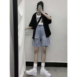 Quần short jeans lửng form siêu đẹp