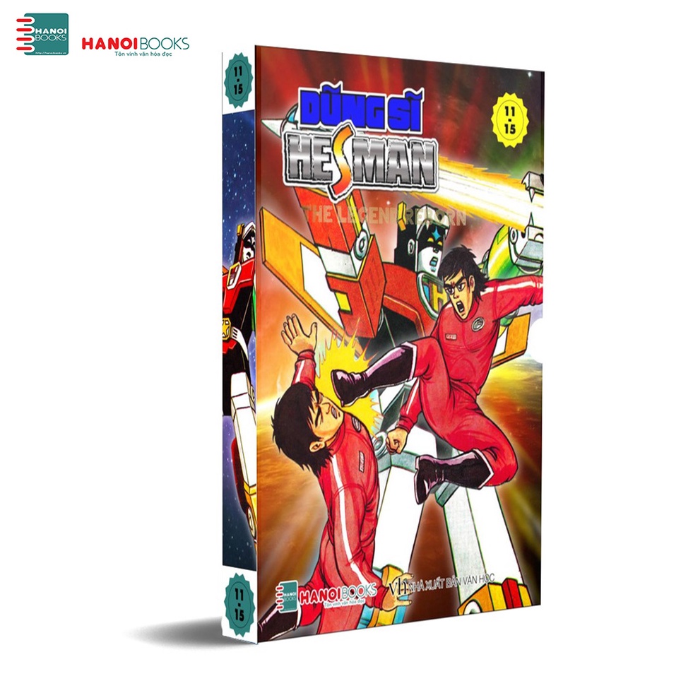 Sách - Boxset 3 : 5 Tập Dũng Sĩ HesMan(Tập 11-15)