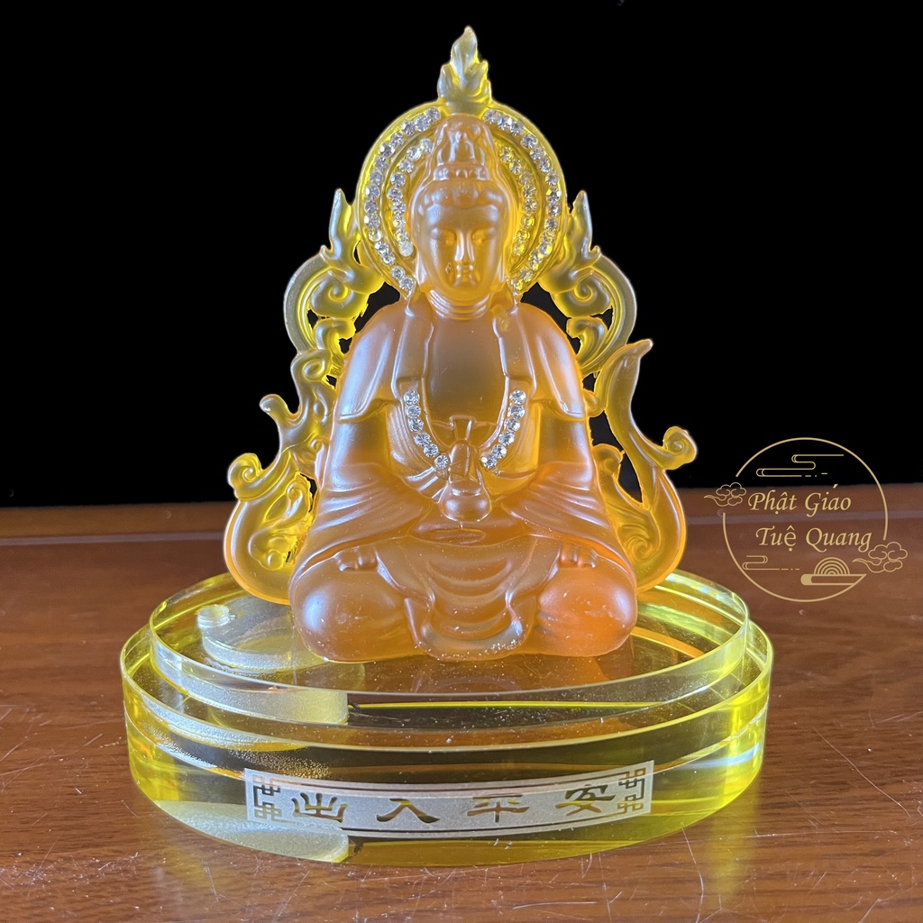 Quan Âm 2 Mặt Để xe bằng lưu li 8330,8630 ,8730-phật giáo tuệ quang