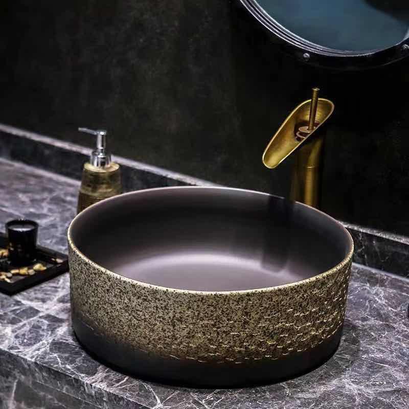 Chậu sứ mỹ thuật - Lavabo đặt bàn mỹ nghệ [ BH chính hãng 10 năm]