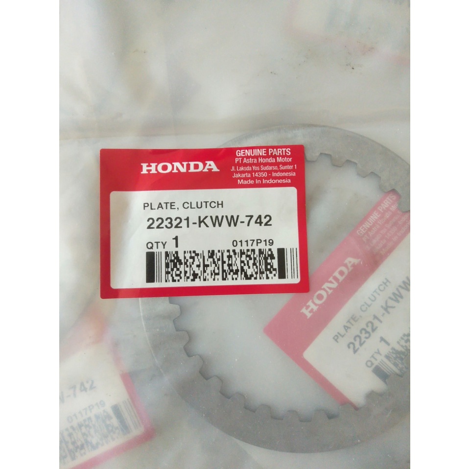 LÁ SẮT SONIC 150R - SUPRA GTR - WINNER V1/X - CB 150 - CBR 150 - 22321KWW742 - CHÍNH HÃNG HONDA INDONESIA