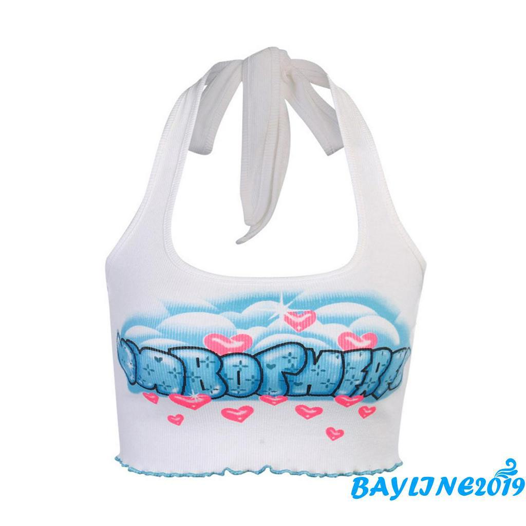 Áo Lửng Cổ Yếm Hở Lưng Quyến Rũ Thời Trang Dành Cho Nữ