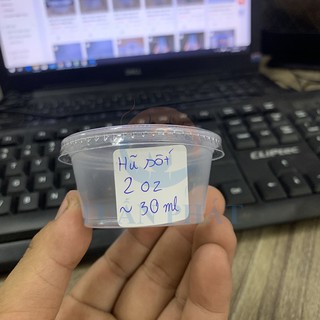 Bộ 100 hộp hũ sốt chén chấm 2oz
