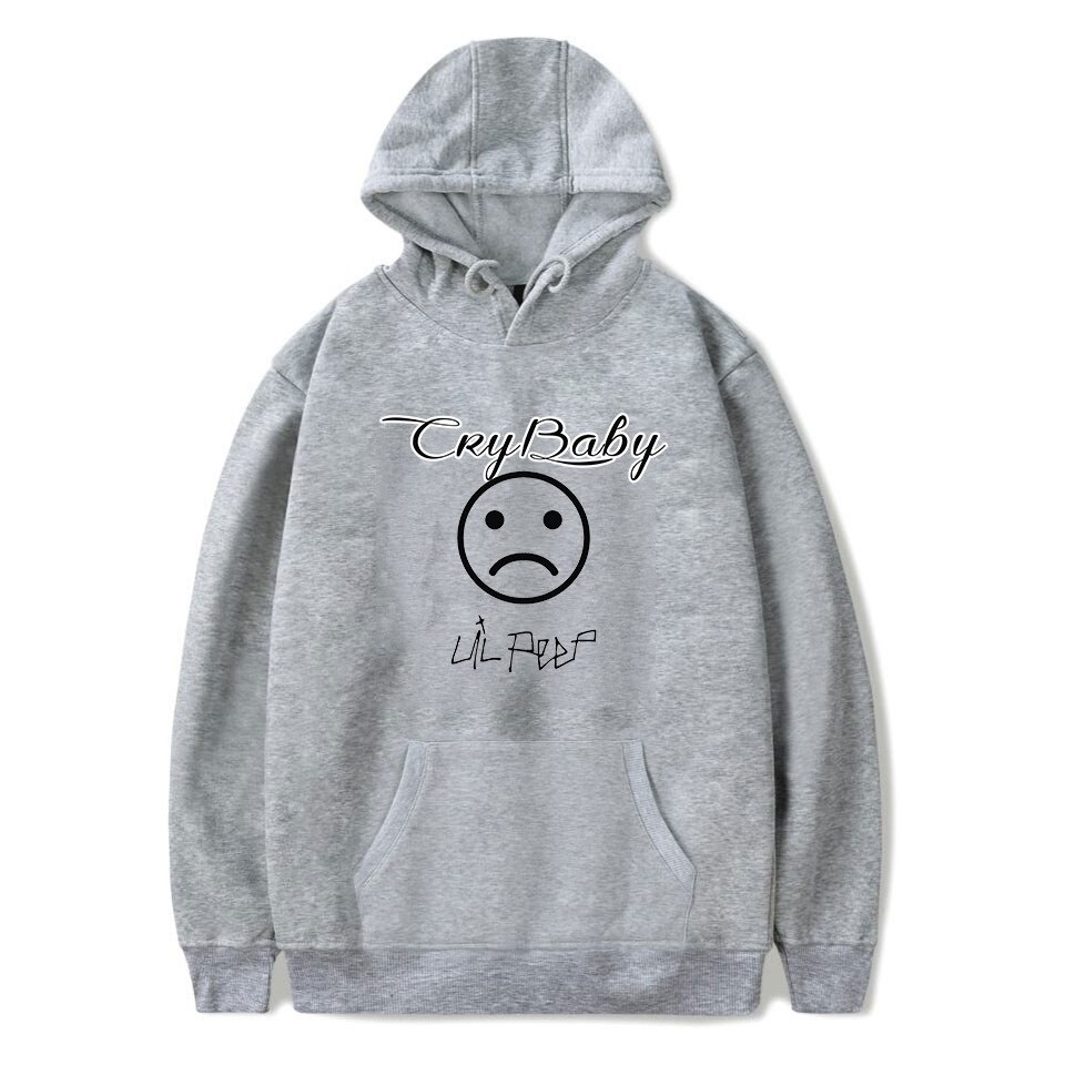 Áo Hoodie Plus In Hình Lil Peep Thời Trang Cá Tính Cho Nam