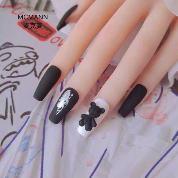 Túi charm nơ 01 siêu đẹp trang trí móng nhanh và dễ dàng gắn nail