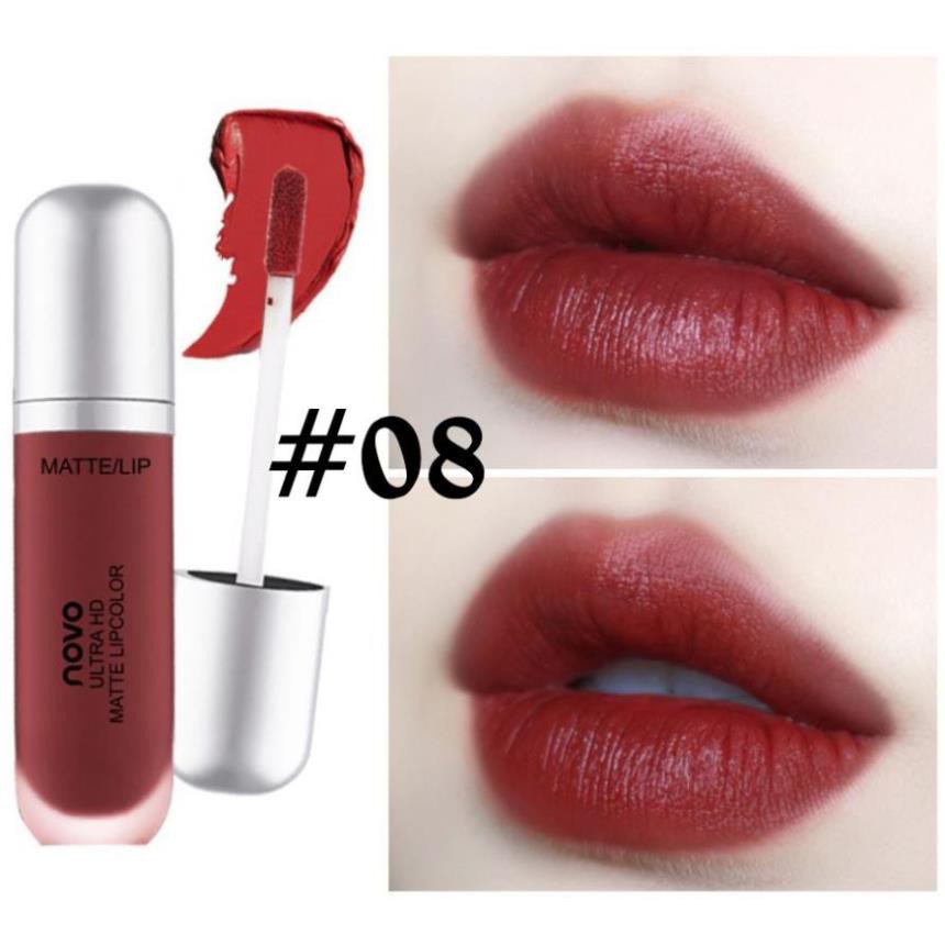 Son kem lì Novo Chính Hãng Big Ultra HD Matte Lip bền màu chống trôi - YZ06