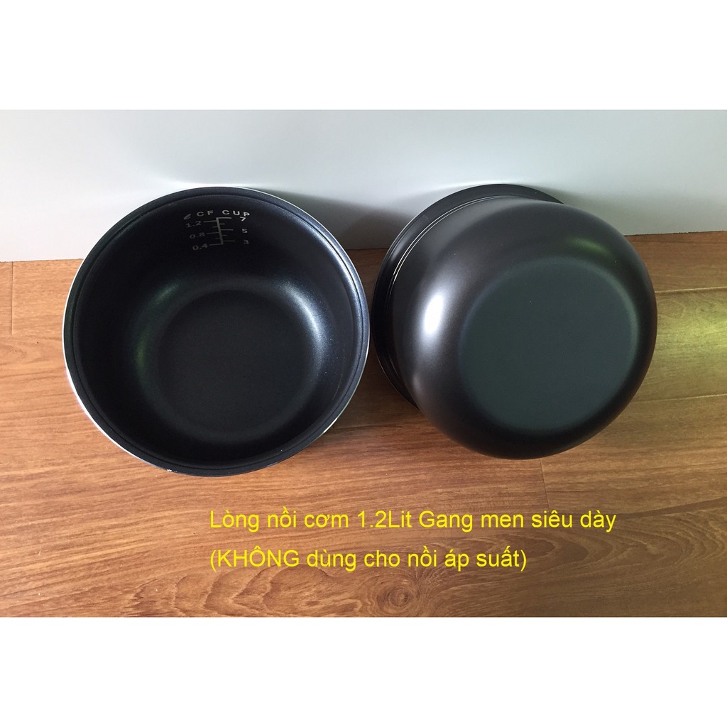 Lòng nồi cơm điện 1.2lit – Ruột nồi cơm điện tử 1.2L | BigBuy360 - bigbuy360.vn