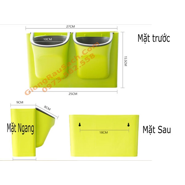 Combo 30 chậu vườn tường thông minh