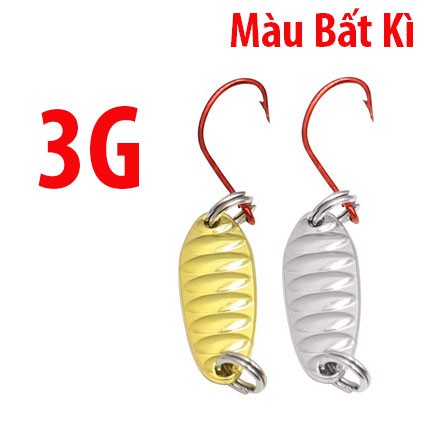 Mồi Thìa Lượn Spoon chuyên câu cá suối, cá mương, câu lure MG-1