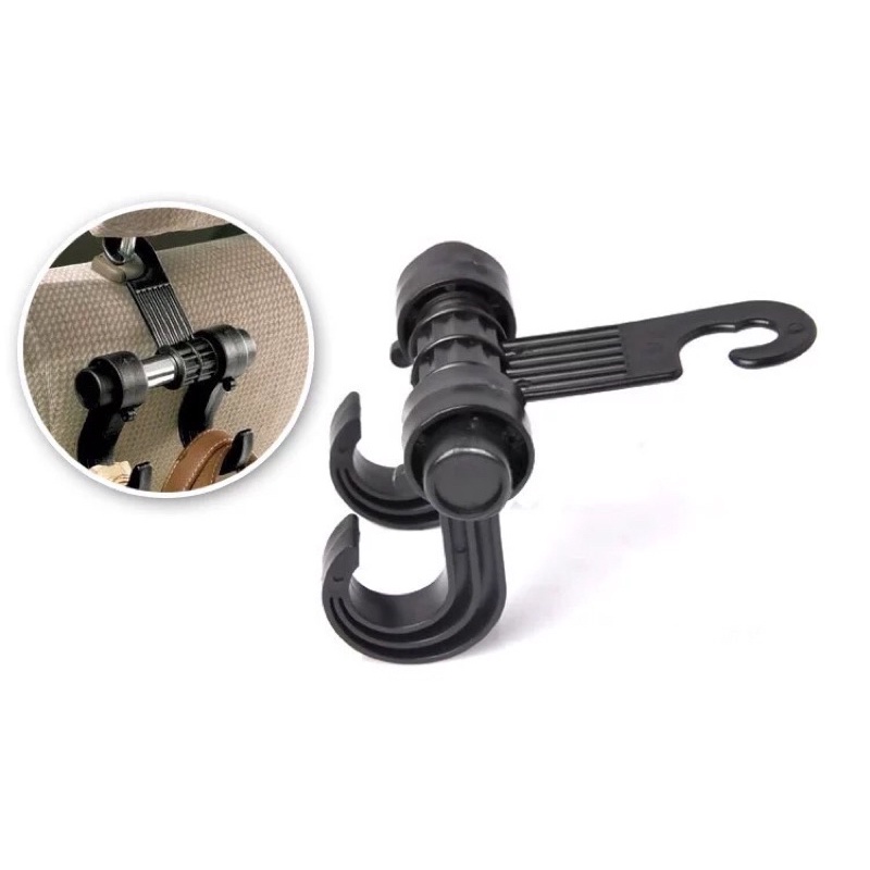 Móc Treo Đồ Sau Ghế Ô Tô Tiện Dụng VERSION 2 IN1 shop XM_STORE