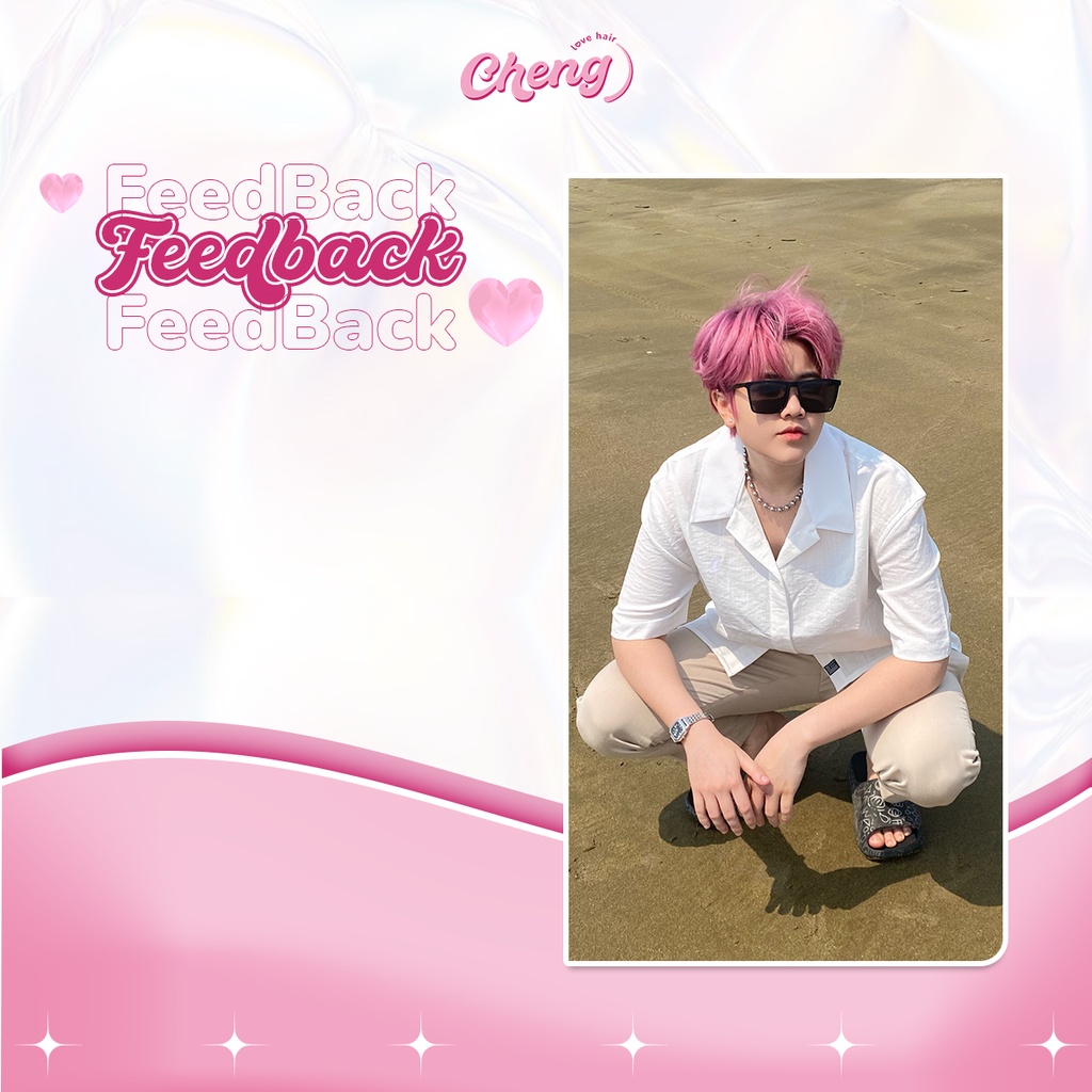Thuốc Nhuộm Tóc Màu HỒNG PASTEL | Chenglovehair, Chenglovehairs
