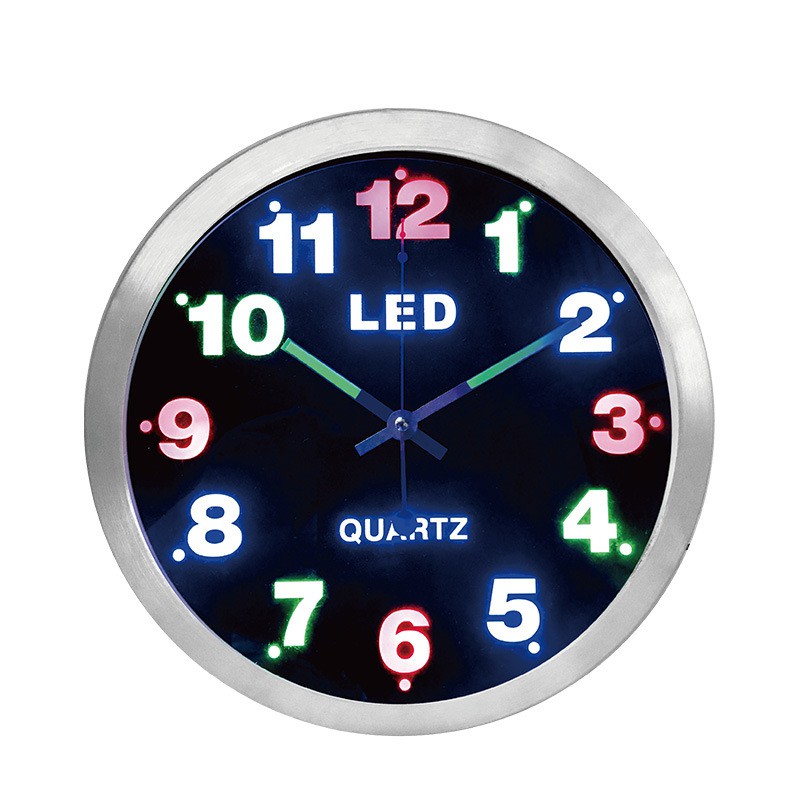 Đồng hồ kim treo tường phát sáng cao cấp GH-1207