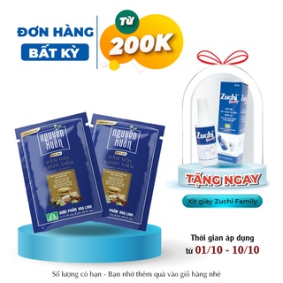 Dầu gội dược liệu Nguyên Xuân sạch gàu ( 10 gói x 5.5ml)