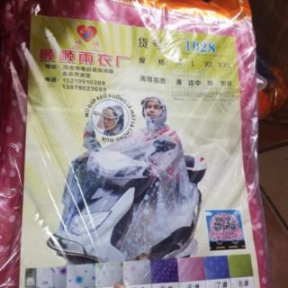 ÁO MƯA CHẤM BI THỜI TRANG