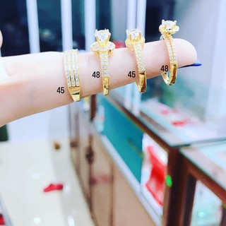 Nhẫn nữ cao cấp, có giấy của tiệm vàng