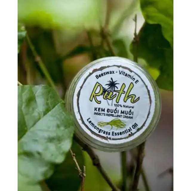 Kem đuổi muỗi RUTH 100% thiên niên - safe for kids