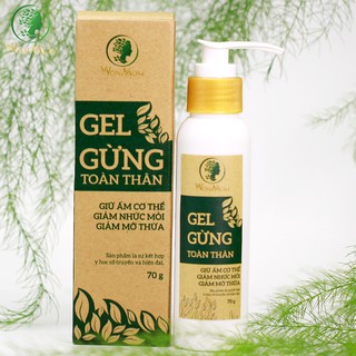 Gel gừng toàn thân Wonmom 70g