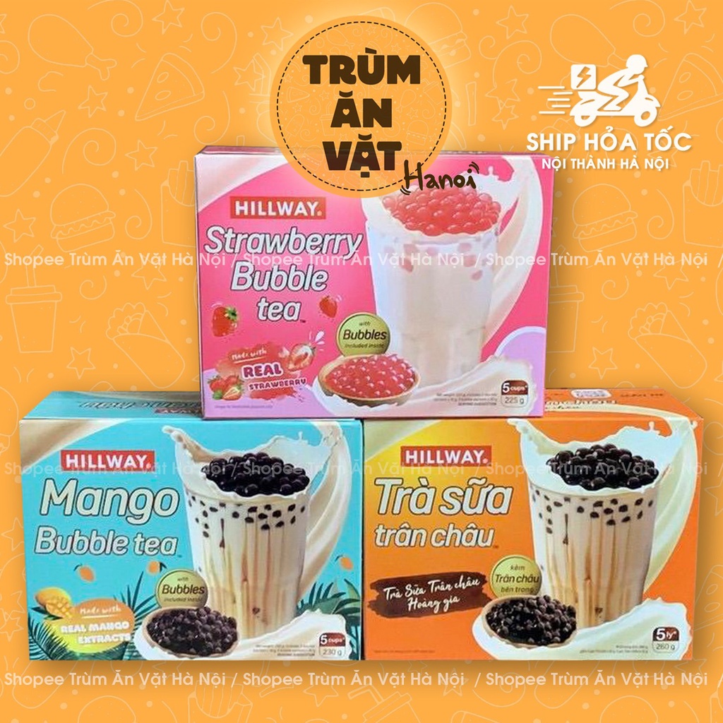 Trà sữa trân châu Hillway Nhiều vị Siêu Hot [Trùm ăn vặt Hà Nội] | BigBuy360 - bigbuy360.vn