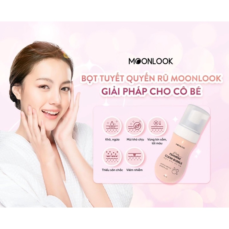 Dung dịch vệ sinh Moonlook Hàn Quốc siêu thơm the mát sạch sâu