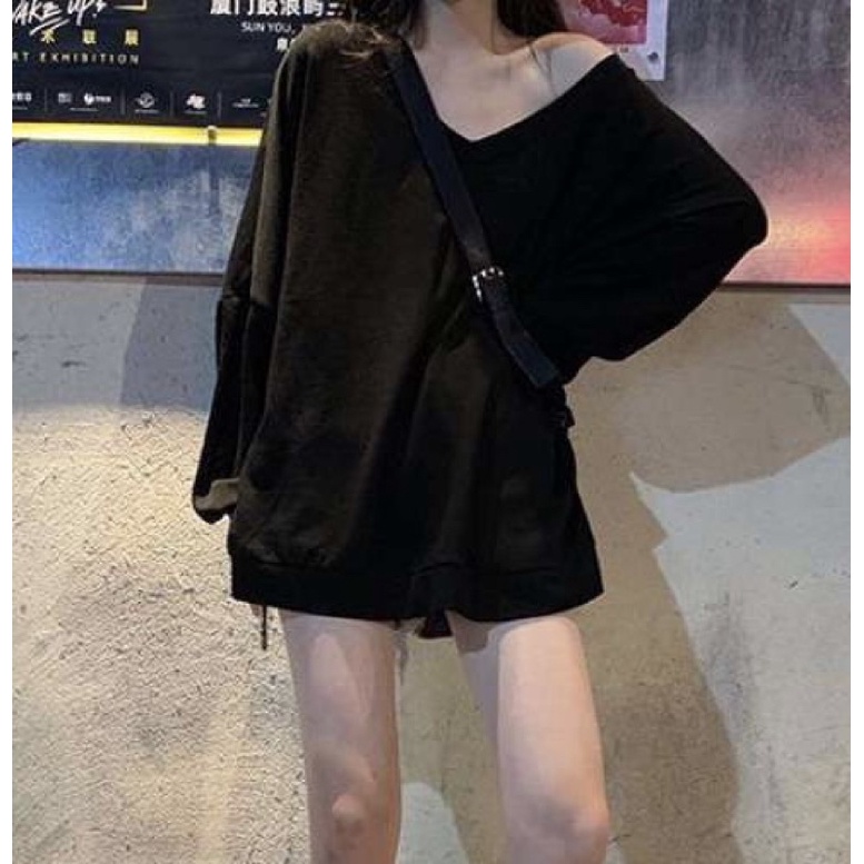 Áo Pull cổ tim oversize Fom to 🌸 | BigBuy360 - bigbuy360.vn