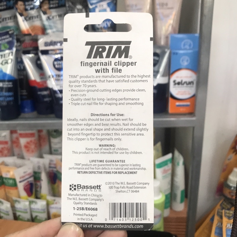 Bấm Móng TRIM Finder Nail Clipper(loại nhỏ)