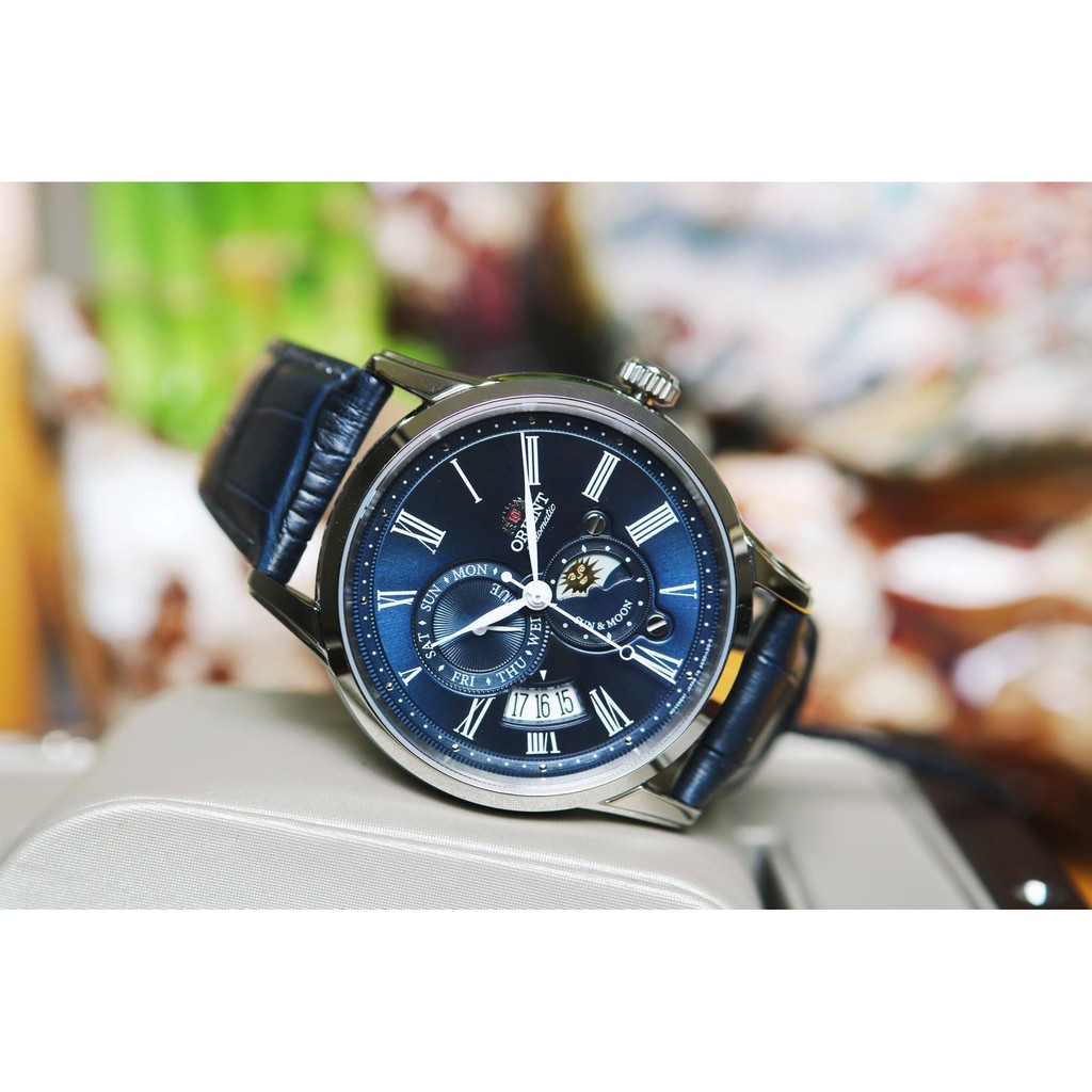 Đồng Hồ ORIENT SUN AND MOON GEN 3 BLUE SAK00005D0