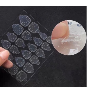 bộ 24 sticker dán móng giả silicon