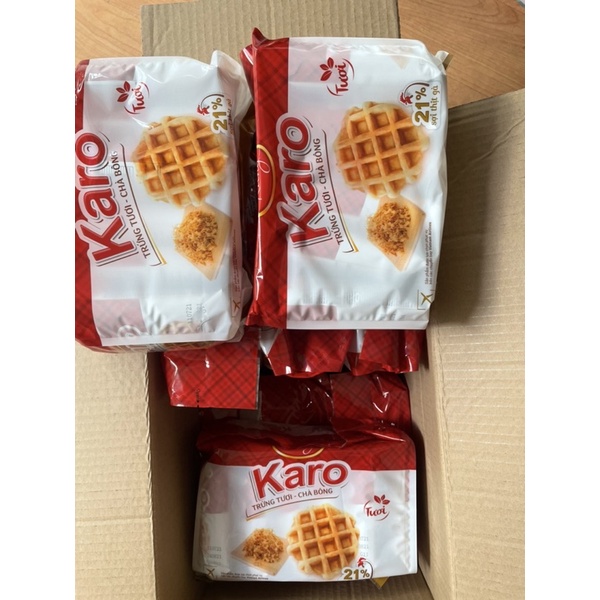 Set 6 Bánh Trứng Tươi Karo Chà Bông | BigBuy360 - bigbuy360.vn