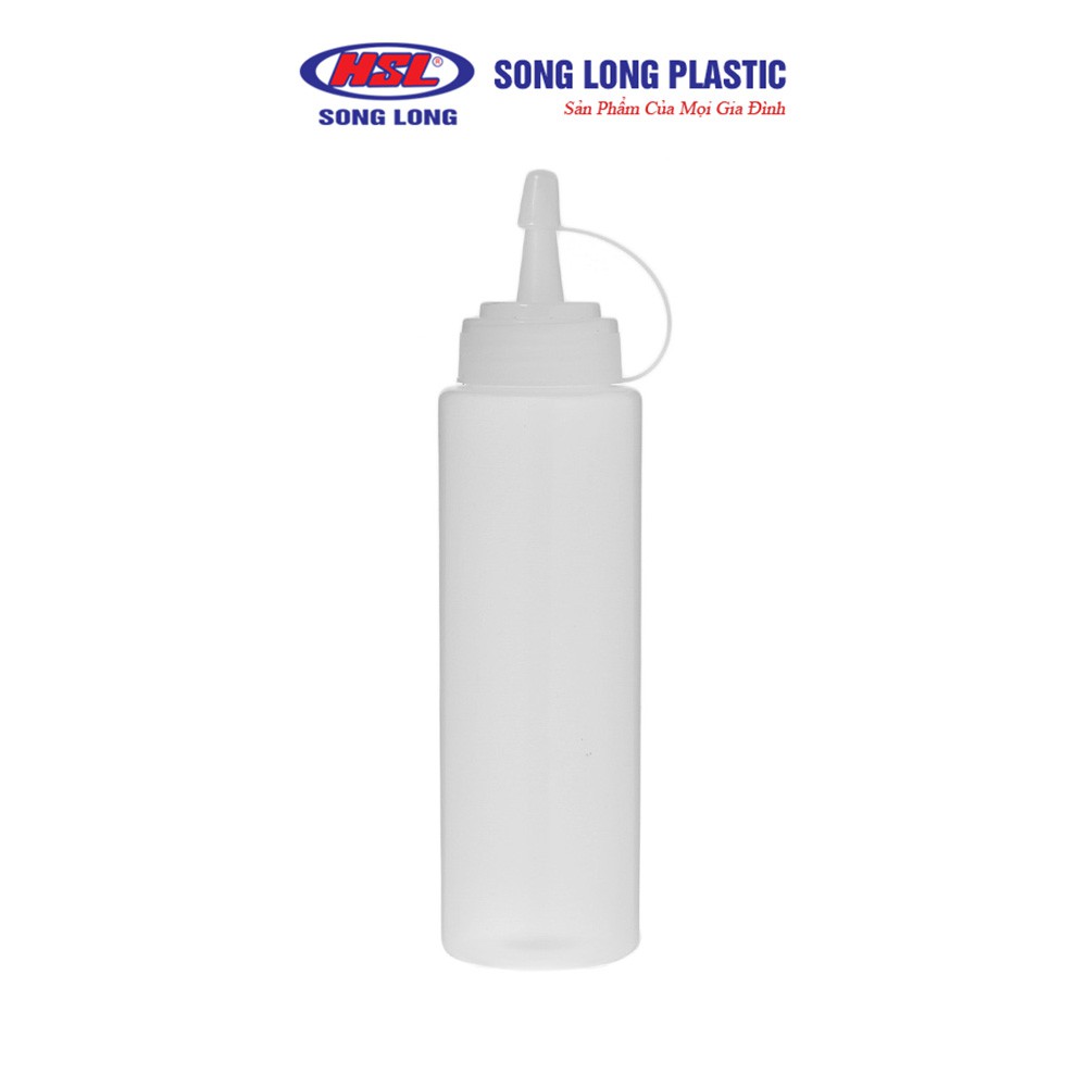 Chai đựng tương ớt Song Long Plastic 250ml(2922)