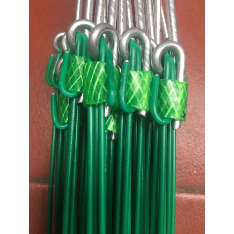 Móc bọc nhựa treo hoa lan 80cm