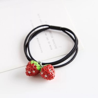 Cặp tóc, buộc tóc quả dâu tây