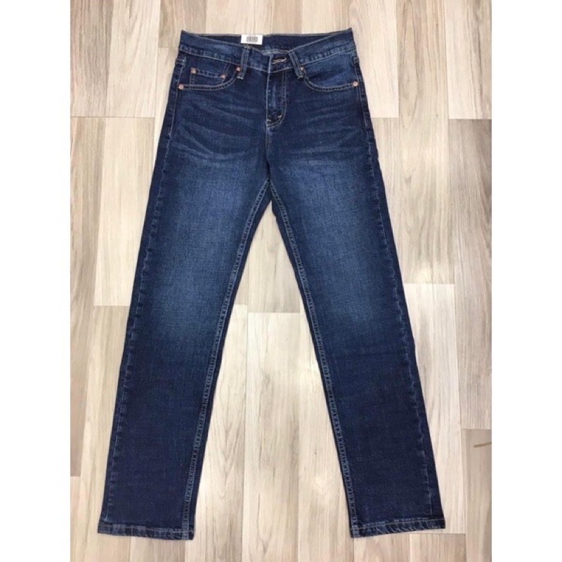 QUẦN JEAN NAM ỐNG SUÔNG JEANS COTTON QUẦN BÒ NAM  ỐNG RỘNG CAMBODIA KHÔNG CO DÃN HÀNG CAO CẤP HAIAN JEANS