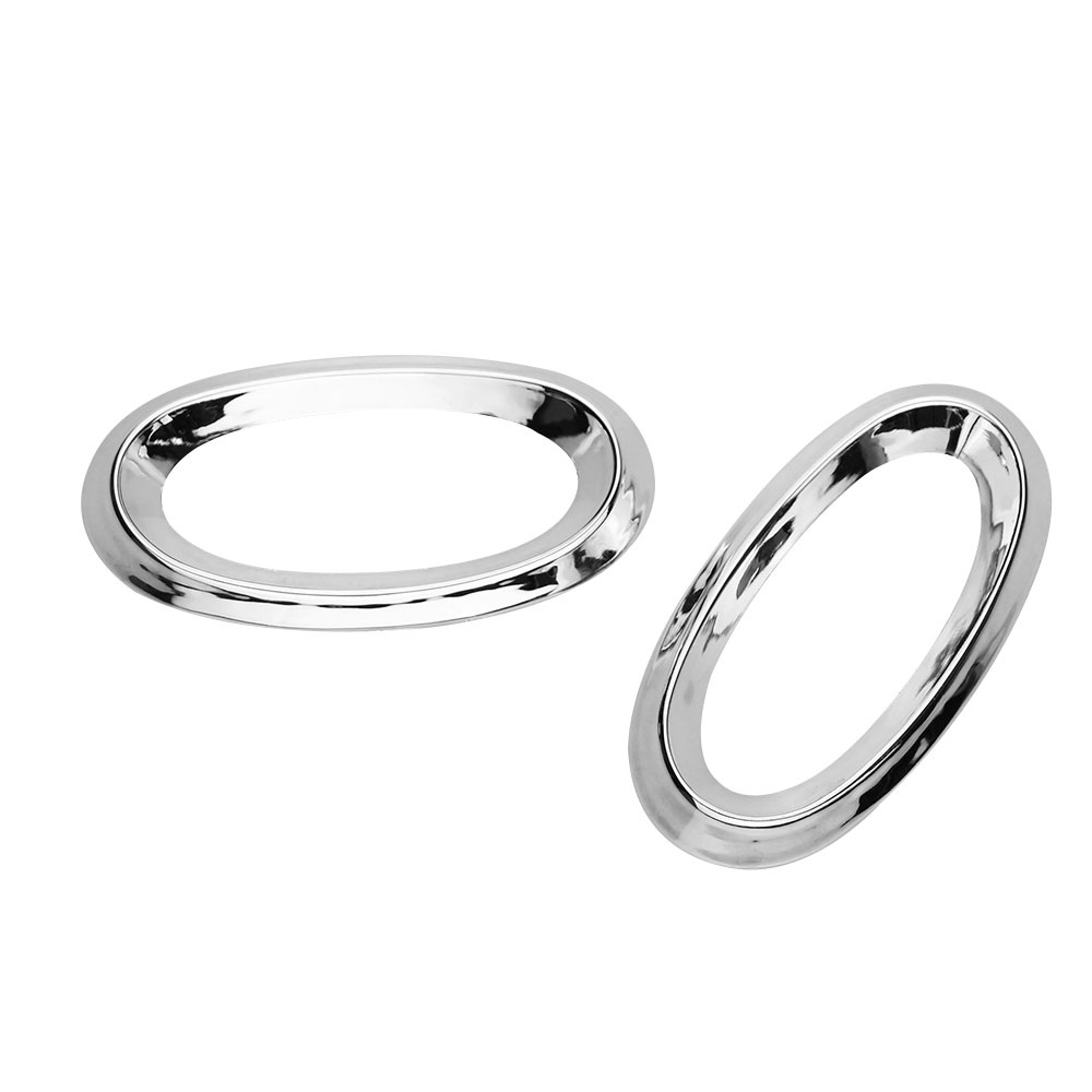 Set 2 Ốp Bọc Đèn Xi Nhan Bằng Nhựa ABS Crom Cho Nissan Versa Sunny Almera Latio 2011 2012 2013