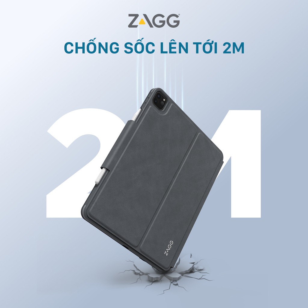 Ốp lưng kèm bàn phím ZAGG Pro Keys iPad Pro 11 inch - 103407976