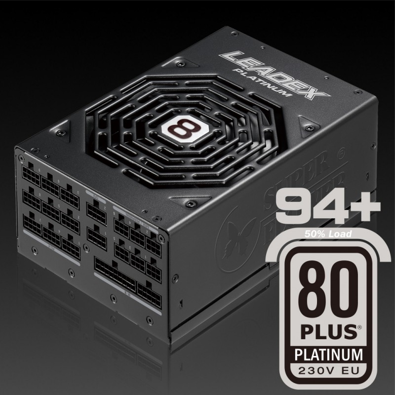 Nguồn máy tính Super Flower Leadex Platinum 80 Plus 2000W , new, bảo hành chính hãng 5 năm
