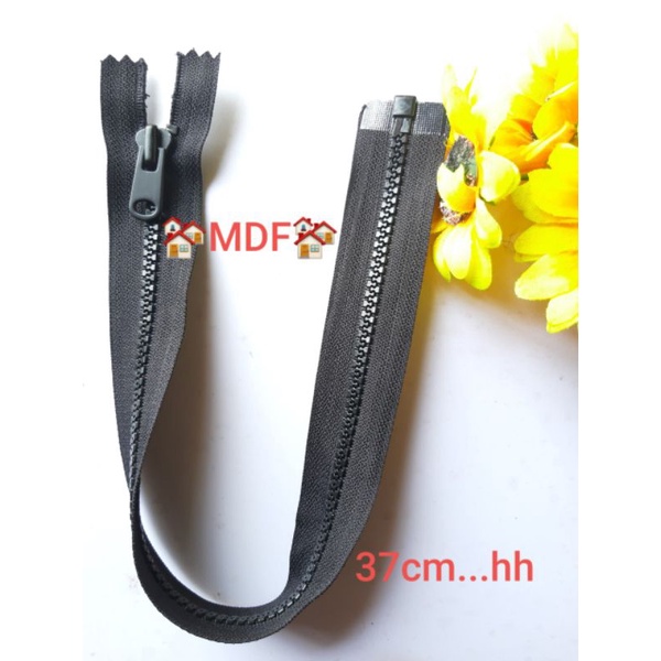 dây kéo khóa đen dài 30cm.hh