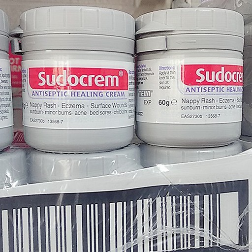 Kem Hăm Tã Cho Trẻ Sơ Sinh Sudocrem Nội Địa Anh 60g