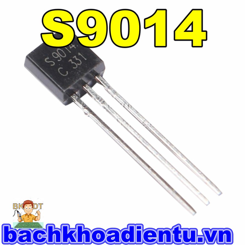 [10c] Transistor NPN S9014 0.5A 40V TO-92