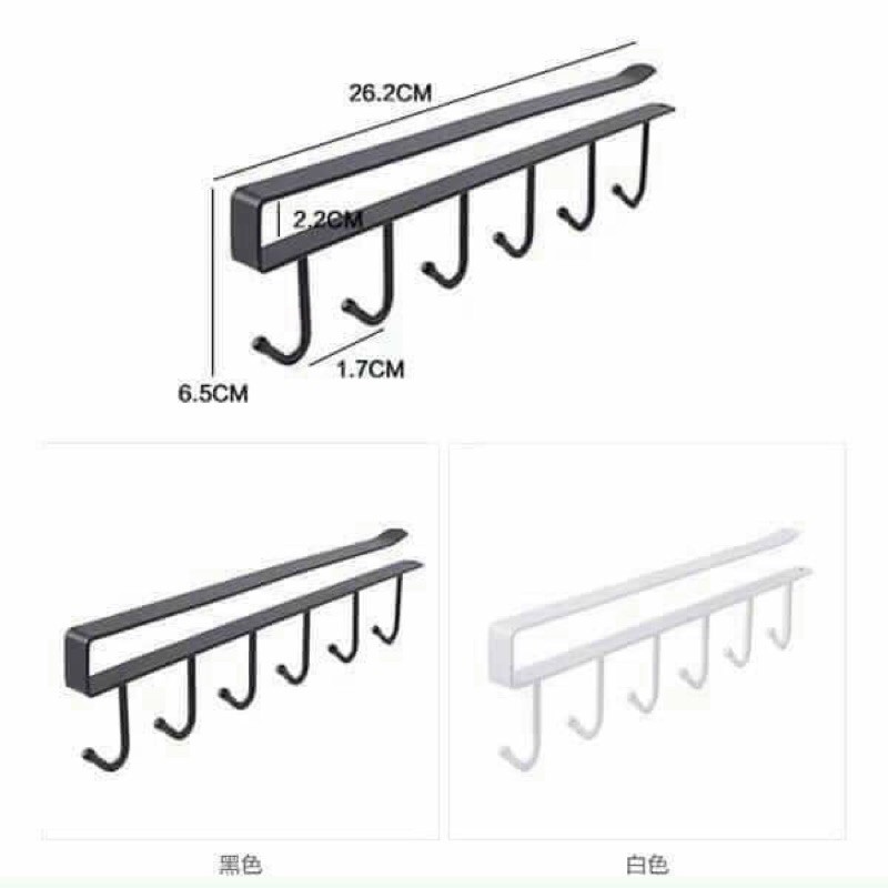 Móc treo đồ dưới , trong tủ quần áo, tủ bếp tiêt kiệm ko gian để đồ