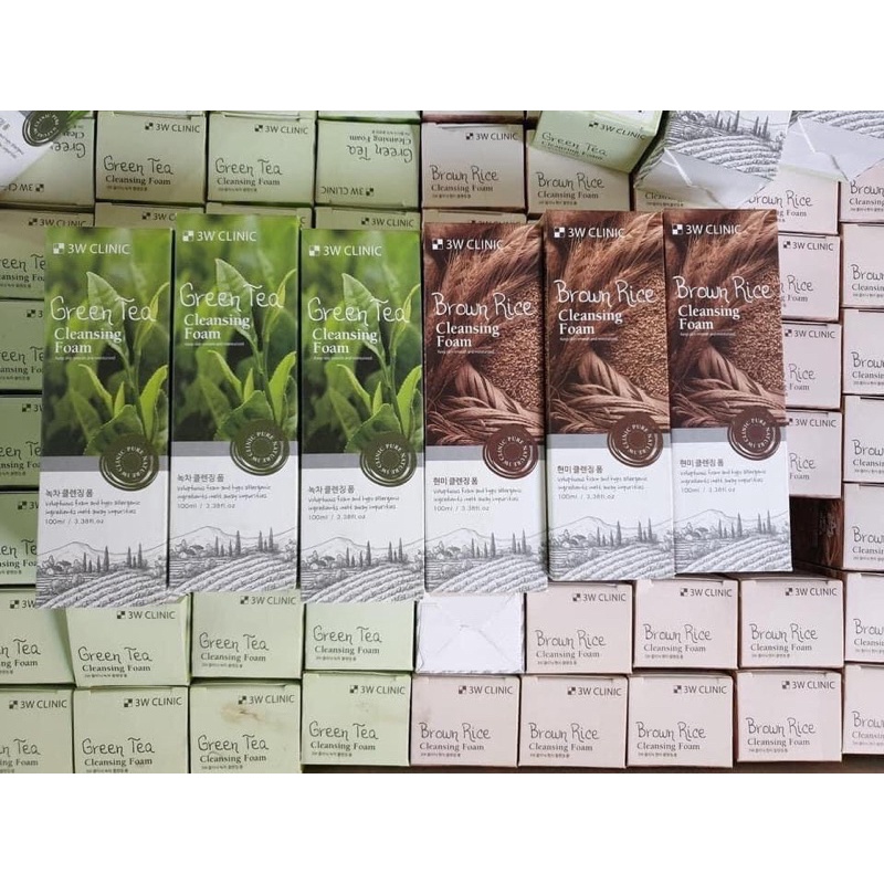 Sữa rửa mặt 3W clinic 100ml Hàn Quốc