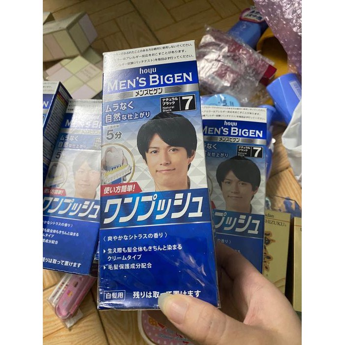 dầu gội đầu phù bạc Bigen cho nam