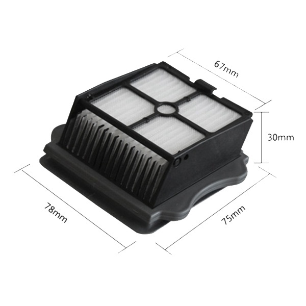 Set 2 con lăn + 4 bộ lọc thay thế cho máy hút bụi Tineco IFloor 3/Floor One S3