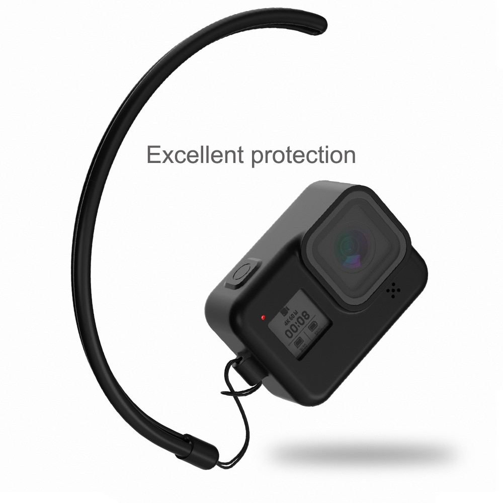 For GoPro 8 Accessories Colorful Soft Silicone Case Protective Leather Shell Housing for Go Pro Hero 8 Black Action Camera
