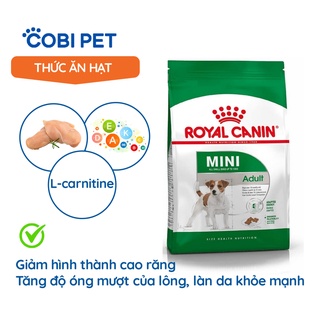 Thức ăn hạt cho chó trưởng thành kích cỡ nhỏ royal canin mini adult 2kg