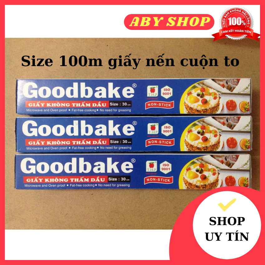 Size 100m giấy nến cuộn to ⚡ HÀNG CAO CẤP ⚡ giấy nến chuyên dụng để nướng bánh