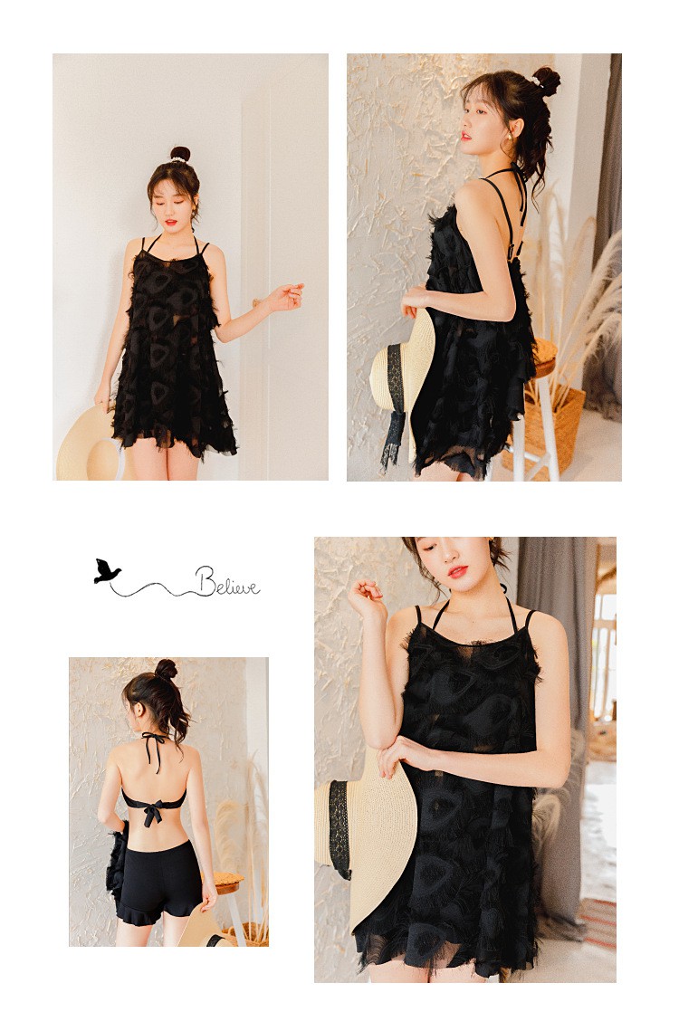 Bộ Đồ Bơi Ba Mảnh Che Phủ Bụng Phong Cách Hàn Quốc Cho Học Sinh | BigBuy360 - bigbuy360.vn