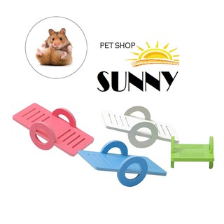 Bập bênh trang trí chuồng hamster