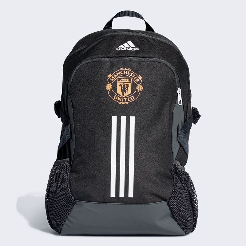 Ba Lô Thể Thao Adidas Logo Manchester United Màu Đen Cá Tính - Balo Nam Nữ Thời Trang Đi Học Làm Việc, Đi phượt Du Lịch