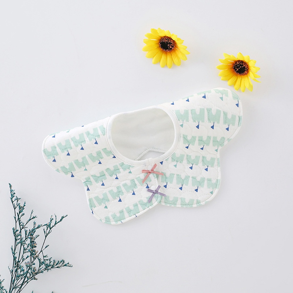 Yếm tròn xoay cotton nguyên chất cho bé với nhiều họa tiết dễ thương